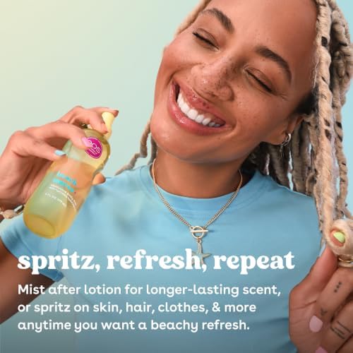 eos Cashmere Body Mist, Beach Waves, Coconut & Ocean Breeze, Hair & Body Mist for Women, Body Spray, Moisturizing, Hyaluronic Acid, Long-Lasting Fragrance, Vegan, Cruelty-free, 6 fl oz - Image 4