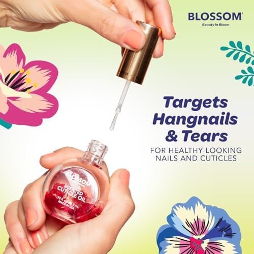 Blossom Cuticle Oil for Nails, Infused with Real Flowers, Kiwi, 0.92 fl. oz - Image 4