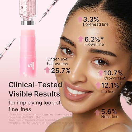 medicube PDRN Pink Collagen Volume Multi Balm Stick - Face & Body Balm | Volufiline, PDRN, NAD, Collagen - Under-Eyes, Neck, Forehead, Smile Lines, Lips, Plumping & Radiance for Line Care, K-Beauty - Image 5