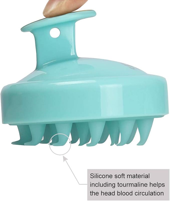 Hair Scalp Massager Shampoo Brush, Scalp Care Brush - Hair Brushes & Hair Combs for Women Men Kids Pets
