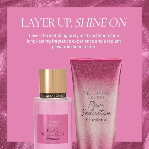 Victoria's Secret Body Fragrance Mist, Pure Seduction Shimmer - 8.4 fl oz - Image 4