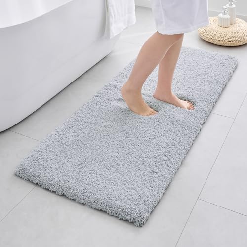 ILANGO Bathroom Rugs 70" × 24", Extra Soft Absorbent Microfiber Bath Rugs by ILANGO