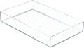 iDesign Clear Drawer Organizer, Plastic Tray for Makeup Storage on Bathroom Vanity, Dresser or Desk
