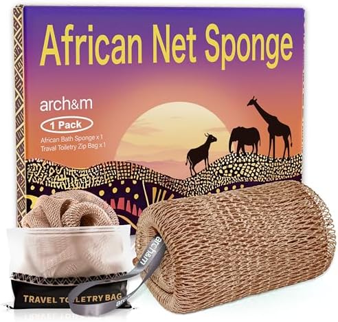 ARCH&M African Net Sponge Authentic, Champagne by ARCHM