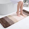OLANLY Bathroom Runner Rug 47x17, Extra Soft Absorbent Microfiber Bath Rugs by OLANLY