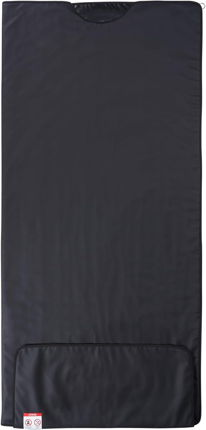 Happybuy Sauna Blanket for Home Detox, Portable with Heating & Adjustable Temp, 95-185℉, 1-60 Min Timer, 74.8X 35.43in