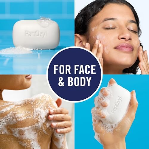 PanOxyl Acne Cleansing Bar, 2% Salicylic Acid, For Face & Body, 4 oz - Image 3