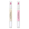Ceramic Cuticle Pusher & Oil Pen, 2ml Rose + Fragrance Free Scented Nail Care Pen, Gentle Cuticle Remover for Dry & Damaged Nails, Moisturize Strengthen Brighten (Pink3.0&Beige3.0)