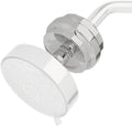 Brondell Shower Filter VivaSpring, Compact Brushed Nickel – High Output, 100% High-Purity KDF Filtration, With FF-30 Filter Cartridge, Filtered Shower Water for Healthier Skin & Hair