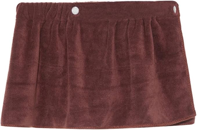 Men Soft Wearable Bath Towel Short Pants Soft Mircofiber Swimming Beach Towel Blanket Toalla De Playa (Color : Coffee, Size : 27 x 140cm)