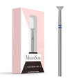 MelodySusie 5mm Inverted Tapered Cuticle Clean Nail Drill Bit 3/32'', Professional Safety Carbide Diamond Under Nail Cleaner for Cuticle Dead Skin Nail Prepare, Beginners Bits, Series Bit-S, Medium