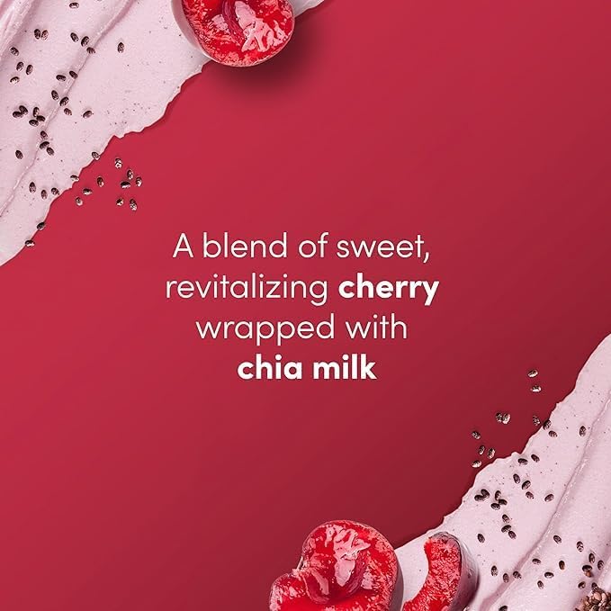 Dove Cherry & Chia Milk Body Scrub Exfoliates and Deeply Nourishes 15 oz - Image 5