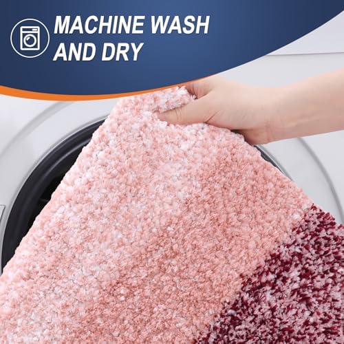 OLANLY Large Bathroom Rugs 50x30, Extra Soft Absorbent Microfiber Bath Rugs - Image 6