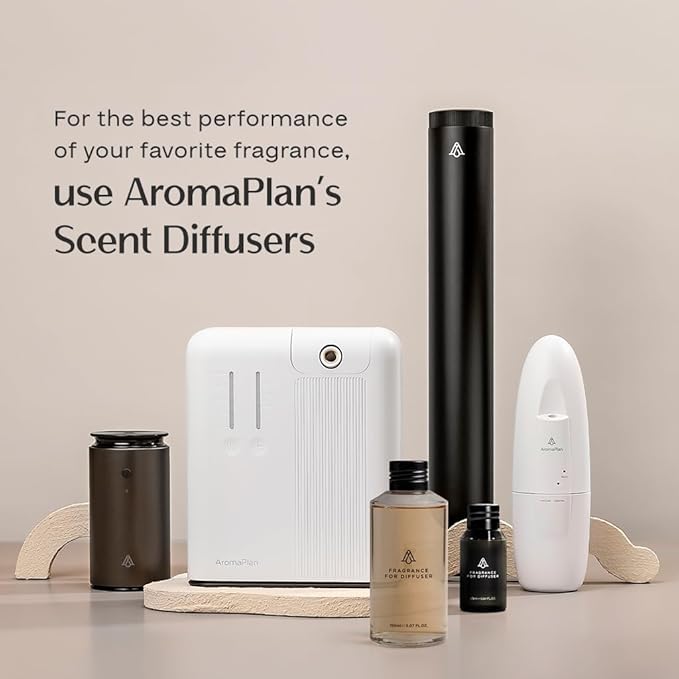 AromaPlan Hotel Scents Golden Velvet 5 Fl Oz (148ml), Home Luxury Aroma & Hotel Fragrance Diffuser Oil- Hotel Diffuser Oil for Aromatherapy- USA Made, Bigger Bottle, Bolder Aroma & Longer Lasting