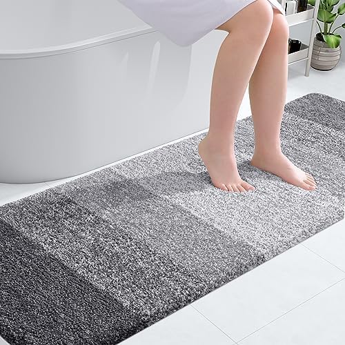 OLANLY Bathroom Runner Rug 70x24, Extra Soft Absorbent Microfiber Bath Rugs by OLANLY