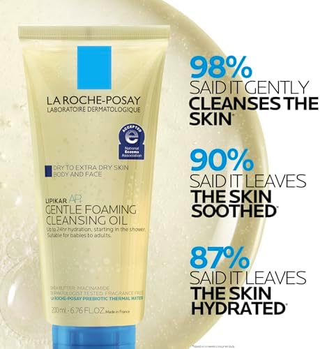 La Roche-Posay Lipikar AP+ Gentle Foaming Cleansing Oil, with Shea Butter - Image 4