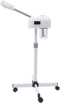 Face Steamer Facial, Ozone Facial Steamer Professional for Clean Skin for Salon Beauty and Spa Shop, Mist Face Steamer Skin Care Equipment, Steamer for Face Spa- White
