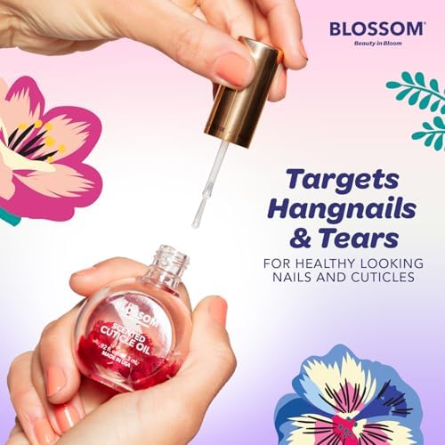 Blossom Cuticle Oil for Nails, Scented Nail Oil Cuticle Care, 0.92 fl. oz - Image 4