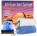 ARCH&M Authentic African Net Sponge with Knots 53", 2 Pack by ARCHM