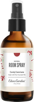 Edens Garden Candy Cane Lane Natural Room & Linen Spray – 100% Pure Essential Oil Holiday Mist for Christmas, Linens & Home – Non-Toxic, Long-Lasting Scented Aromatherapy Spray, 4 fl oz (118 ml)