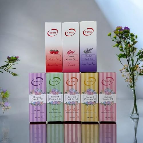 Vanfa Scented Cuticle Oil Infused With Real Flower 0.42 Fl oz (Scent: Lavender, Pack of 3) - Image 5