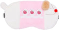 PERFECTSIGHT Sleep Eye Masks, Cute Sleep Eye Cover Lightweight Adjustable Eyeshade Mask Cover for Women Men Sleep Travel Nap, Strawberry Dachshund