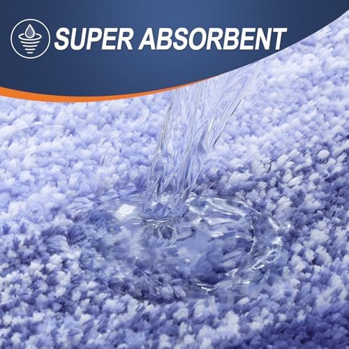 OLANLY Luxury Toilet Rugs U-Shaped 24x20, Soft Absorbent Microfiber Mat - Image 4