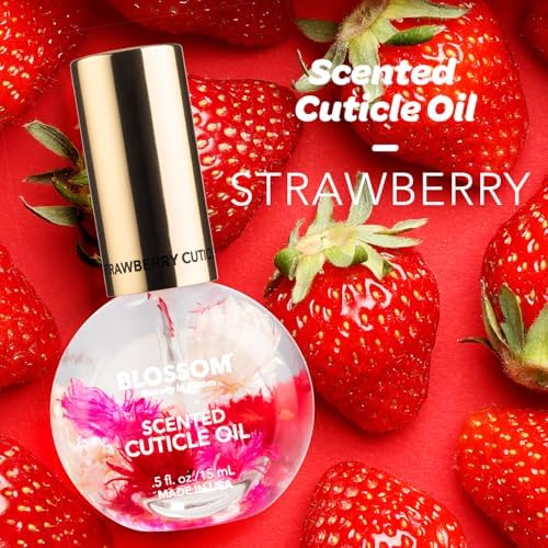 Blossom Cuticle Oil for Nails, Scented Nail Oil Cuticle Care, 0.5 fl. oz - Image 2