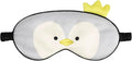 Orose Kids Silk Sleep Mask Cute Adjustable Original Design for Boys & Girls, Double-Sided Mulberry Silk, Cartoon Pattern, Toddler Eye Mask (Bird)