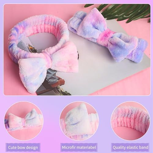 YGQQOY Headband for Washing Face, Girls Makeup&Skincare Headband, - Image 3