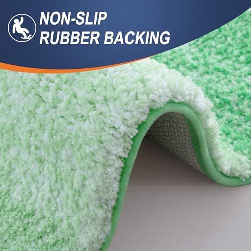 OLANLY Bathroom Runner Rug 59x20, Extra Soft Absorbent Microfiber Bath Rugs - Image 4