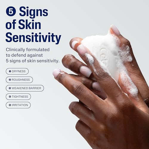 Cetaphil Gentle Cleansing Bar Soap, Sensitive & Dry Skin, 4.5oz, 3ct - Image 2