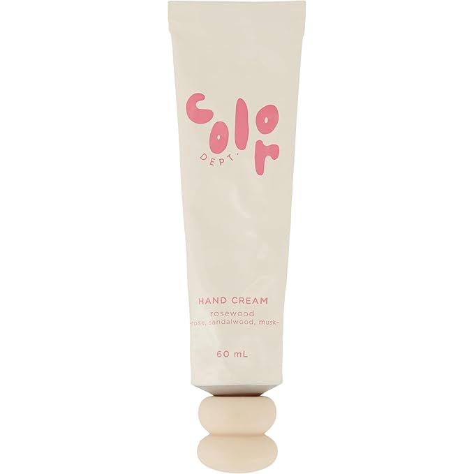 Color Dept. Hand Cream Rosewood Travel Size Hand Lotion for Dry Skin Daily Moisturizer Self Care Gift for Women