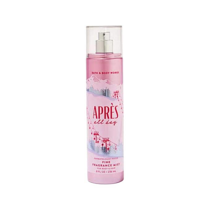 Bath and Body Works Après All Dayine Body Fragrance Mist 8 Fluid Ounce (Après All Day)