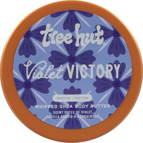 Tree Hut Violet Victory Whipped Body Butter with Shea Butter, 8.4 Ounce (Pack of 12) - Image 2