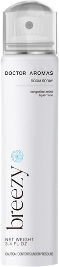 Doctor Aromas Room Spray Air Freshener Odor Eliminator - Elegant Scent for Home, Room or Bathroom, Décor and Fresh Air Fragrance Aromatherapy Gift (Breezy, Pack of 1)
