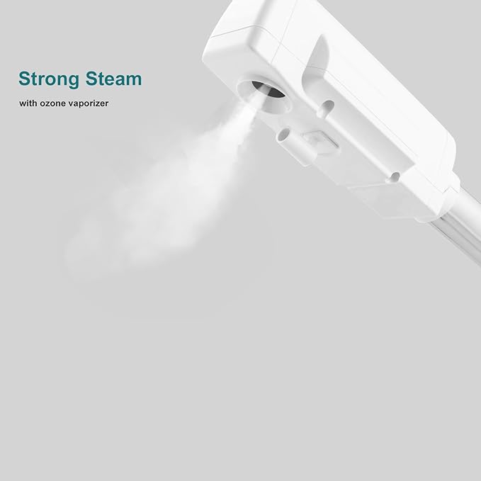Winado Professional Facial Steamer with Touch Screen, Esthetician Steamer Humidifier Face Spa Mist Steam for Home Beauty Salon, Personal Skin Care Deep Cleaning, White
