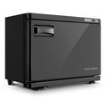 Towel Warmer Cabinet, 23L Large Hot Bath Towel Warmer Heating Use for Facial Spa, Hair Beauty, Salon Equipment and Home- Black