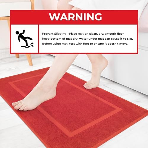 Cotton Paradise 100% Cotton Bathroom Towel Set, 2 Piece 20x34 Floor Towels - Image 4