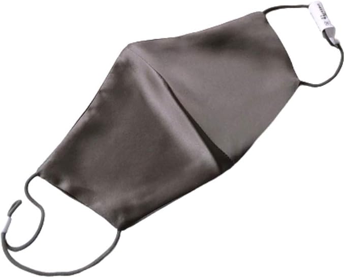 ROSEWARD 100% Mulberry Silk Face Mask for Women Men Reusable Adjustable with Filter Pocket