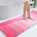 OLANLY Bathroom Runner Rug 54x24, Extra Soft Absorbent Microfiber Bath Rugs by OLANLY
