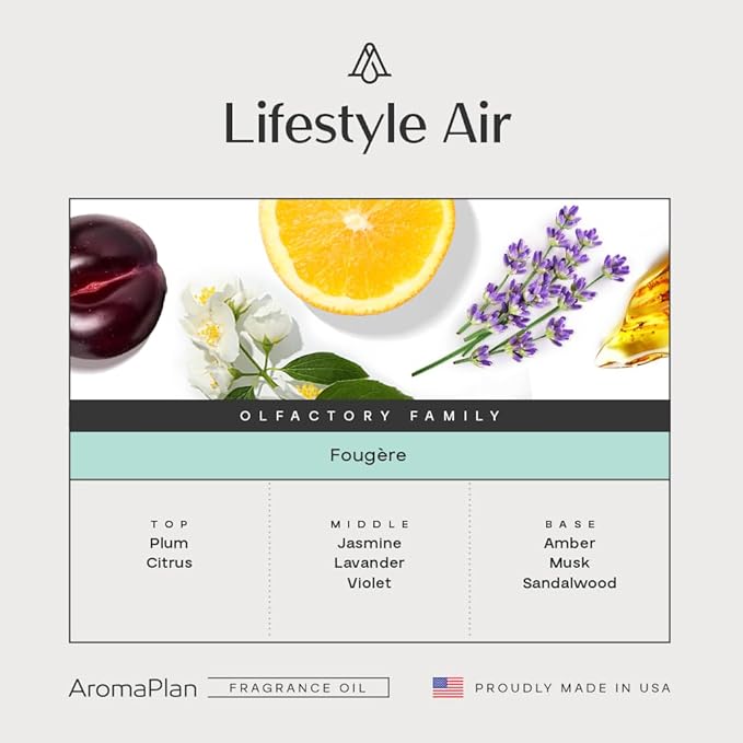 AromaPlan Hotel Scents Lifestyle Air 5 Fl Oz (148ml), Home Luxury Aroma & Hotel Fragrance Diffuser Oil- Hotel Diffuser Oil for Aromatherapy- USA Made, Bigger Bottle, Bolder Aroma & Longer Lasting
