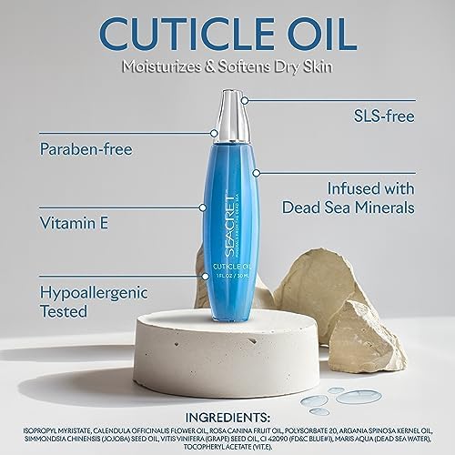 SEACRET Minerals From The Dead Sea Cuticle Oil, 1 Fl Oz (Pack of 2) - Image 6