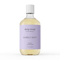 Deep Steep Fresh Lavender Bubble Bath for Women, Hypoallergenic, Clinically Tested, Clean Formula for Sensitive Skin, Sulfate-Free, 17 fl oz Bottle, Essential Bath Accessories
