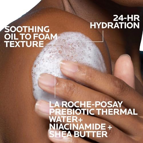 La Roche-Posay Lipikar AP+ Gentle Foaming Cleansing Oil, with Shea Butter - Image 3