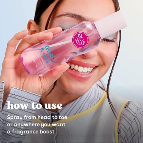 eos Cashmere Body Mist, Fresh & Cozy, Body Spray for Women, Hair Mist, Moisturizing, Hyaluronic Acid, Glycerin, Vegan, Cruelty-free, 6 fl oz - Image 4