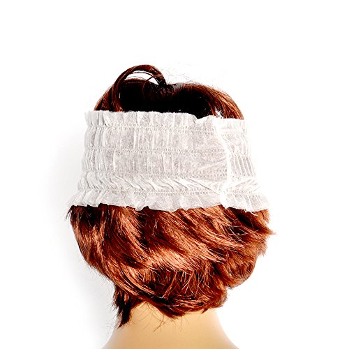 Disposable Facial Spa Headbands Individual Wrapped Case of 1000