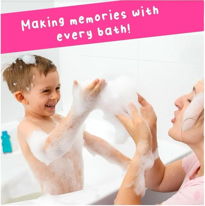 Mr Bubble Sweet Treats Bath Set, Lollipop Fizzer, Gummy Bear Bubble Bath, Bath Potion, Soap Stickers