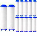 12Pcs 3.34×0.94 Inch Ion Shower Dropse Head Filter PP Cotton Replacement Cartridge, Shower Head Filter Drivese, Water Filter Core Cotton For Handheld Showerheads.