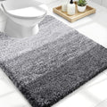 OLANLY Luxury Toilet Rugs U-Shaped 24x20, Soft Absorbent Microfiber Mat by OLANLY